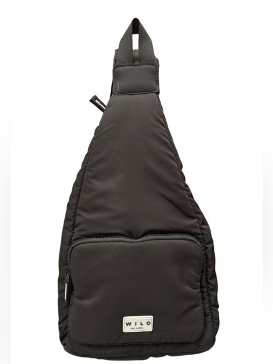 WILO Black Sling Backpack - Compact Crossbody Pack